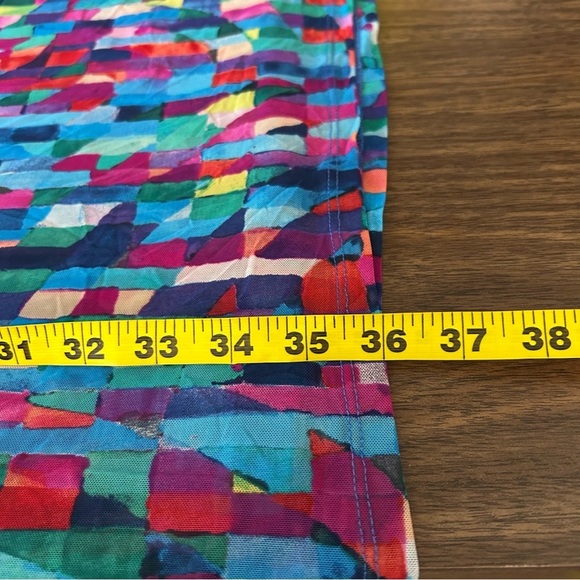 profile by gottex Colorful Geometric Patterned Dress beach cover up L-XL - Picture 12 of 12